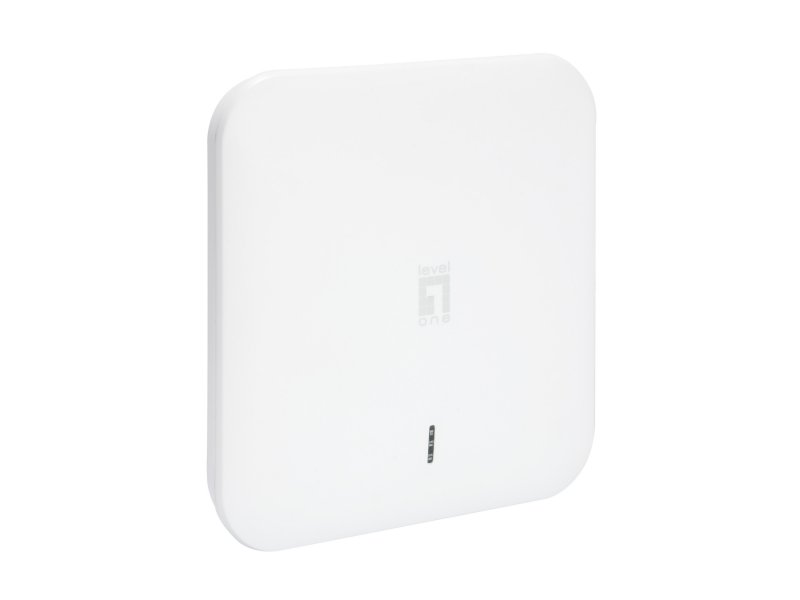 LEVELONE AP WIRELESS AC1200 D-BAND CONTROLLER MANAGED POE CEILING MOUNT.