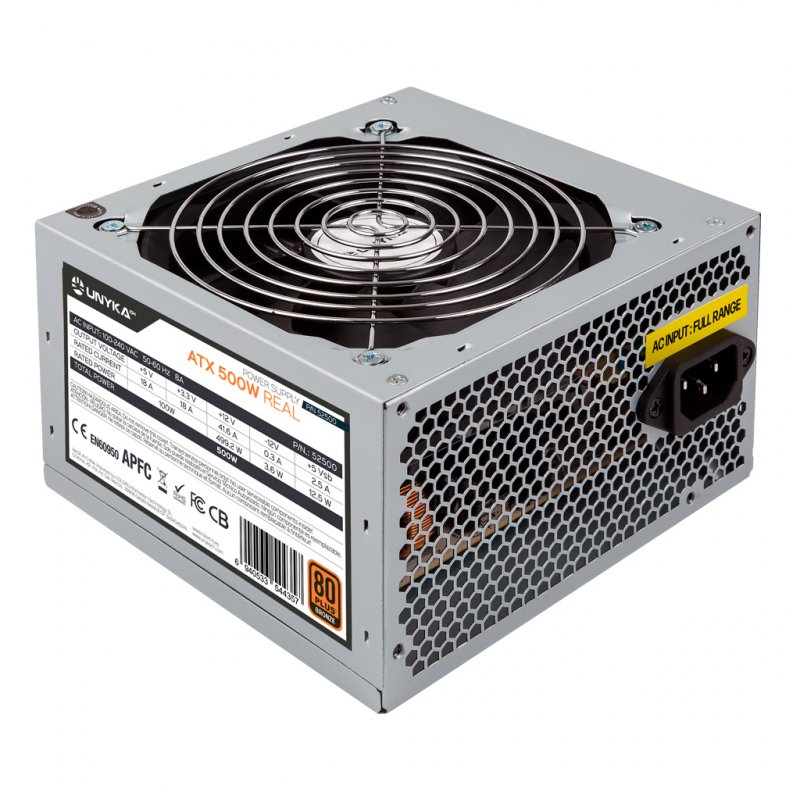 Fonte de Alimenta??o atx 500w 80+ Bronze