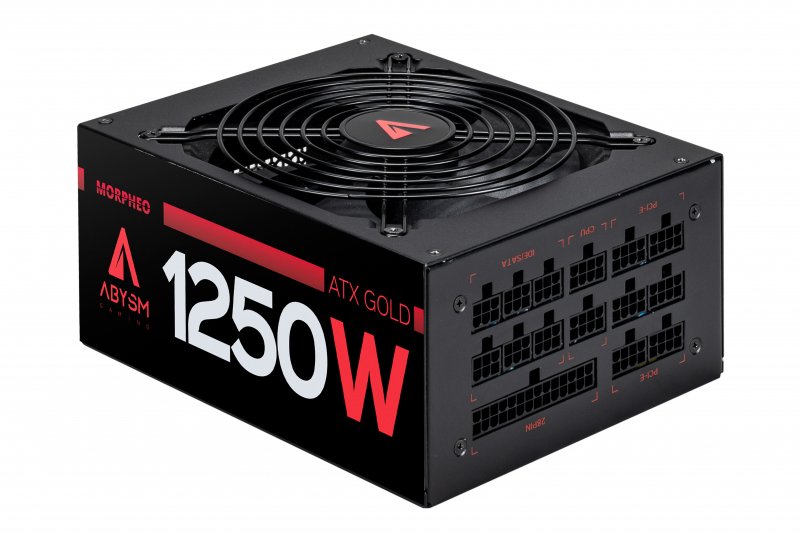 Fonte De Energia Morpheo 1250w 80 Plus Gold One Size Black / Red