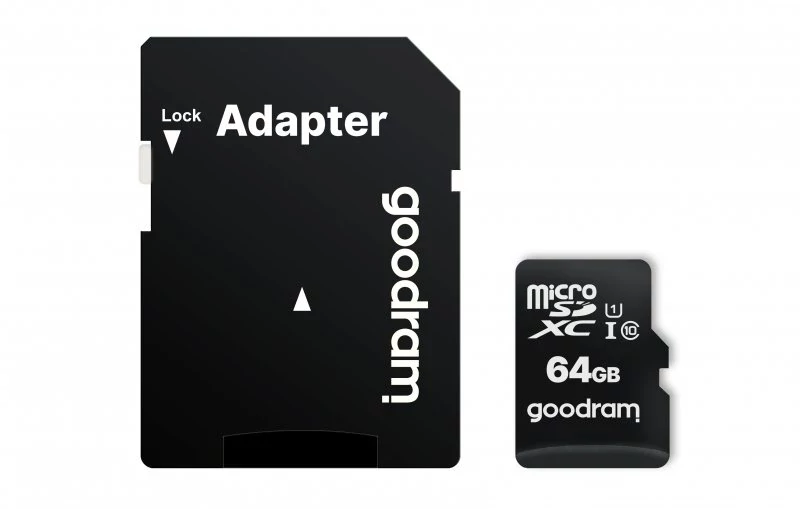 64GB MICRO CARD CL 10 UHS I + AD