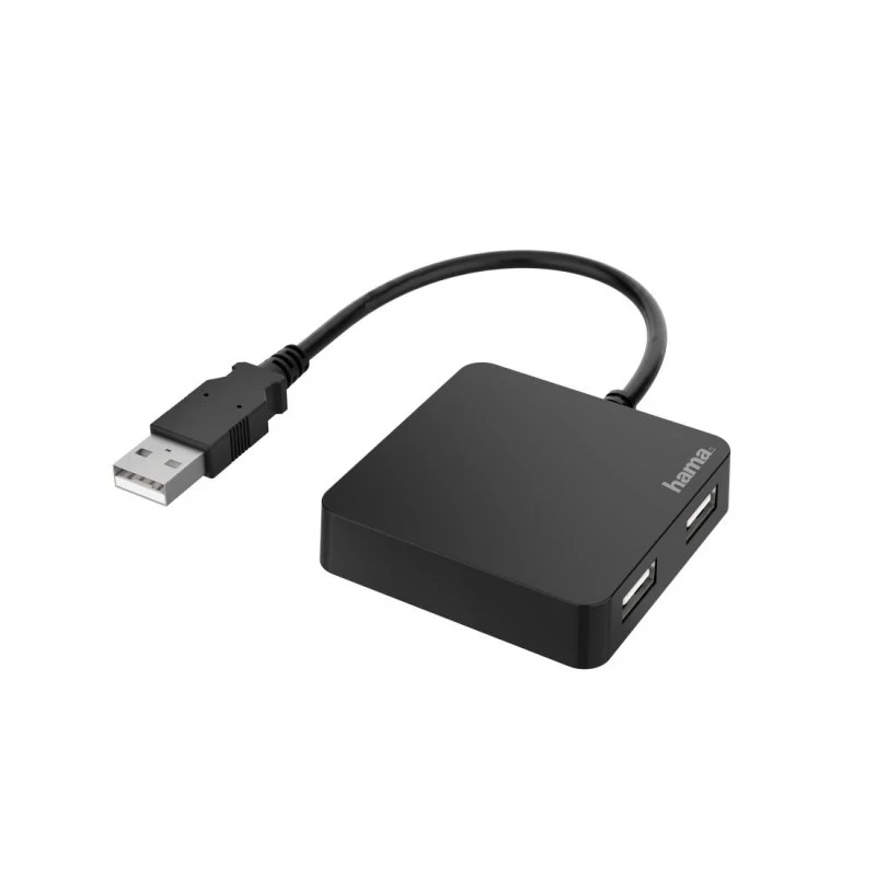 HAMA USB HUB, 4 PORTS, USB 2.0, 480 MBIT/S - 200121