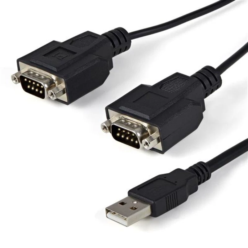 CABLE 1 8M USB 2 PUERTOS SERIE