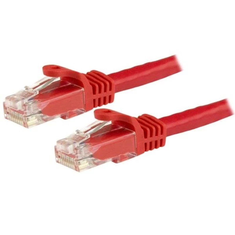 CABLE 5M CAT6 SNAGLESS ROJO