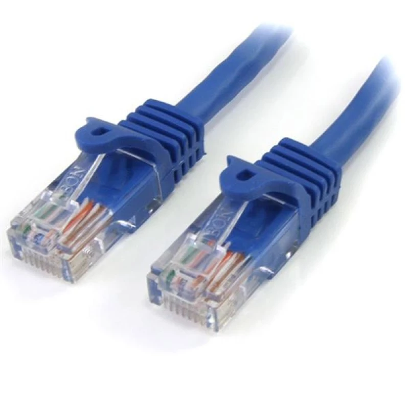 CABLE 1M AZUL CAT5E RJ45