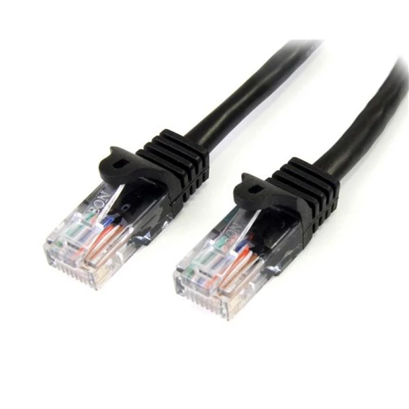 CABLE DE RED 10M NEGRO CAT5E