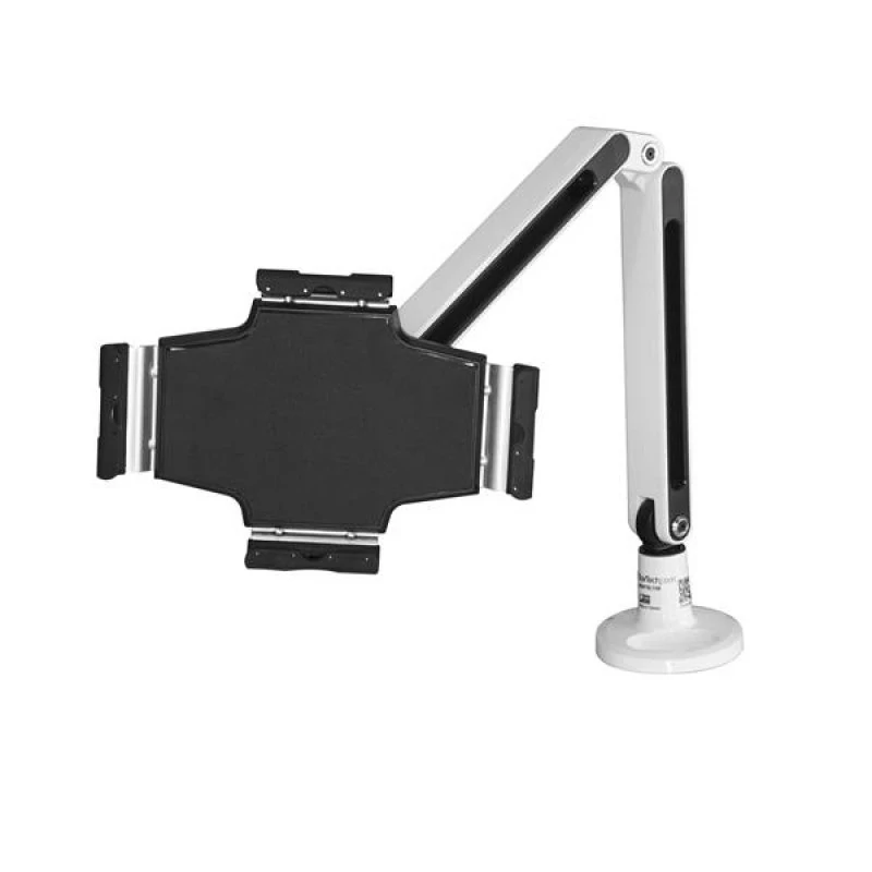 Startech Desk-Mount Tablet Arm - Articulating Tablet Mount - For 9" to 11" Tablets - iPad or Android Tablet Holder - Lockable - Steel - Kit de montagem - braço ajustável - para tablet - plástico, aço - branco - tamanho de tela: 9"-11" - montável na s