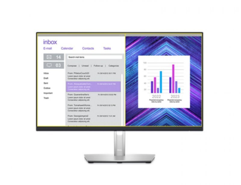 DELL モニター P2423DE 23.8 QHD USB-C 美品 Monitor DELL 23.8
