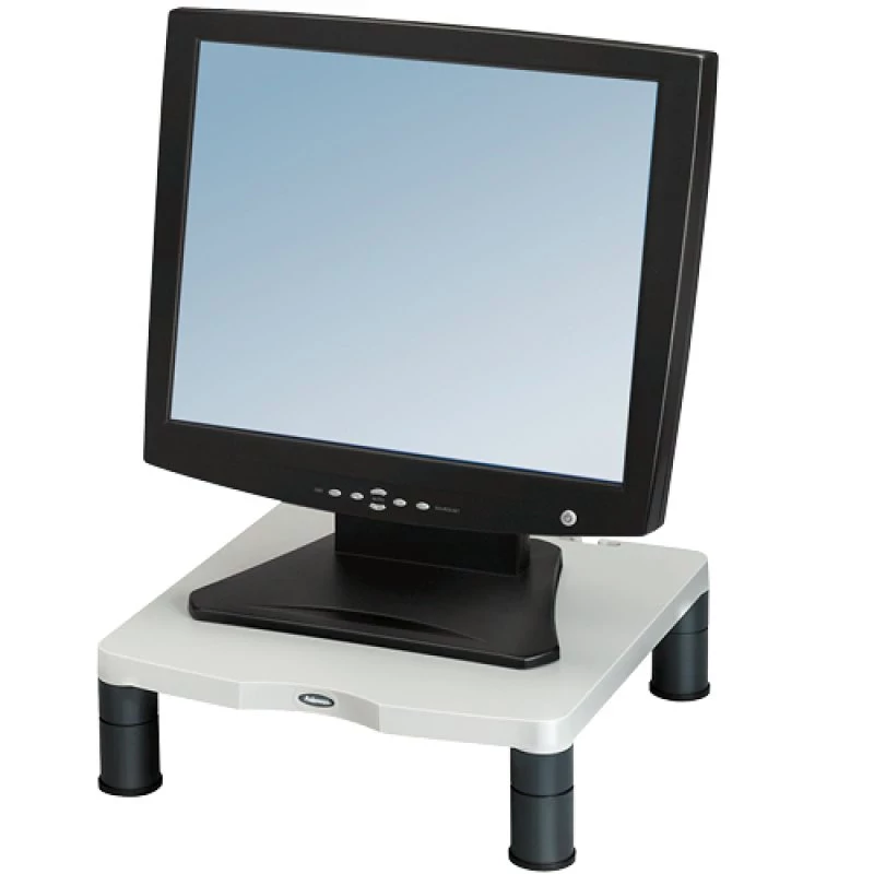 SOPORTE MONITOR ESTANDAR PLATEADO