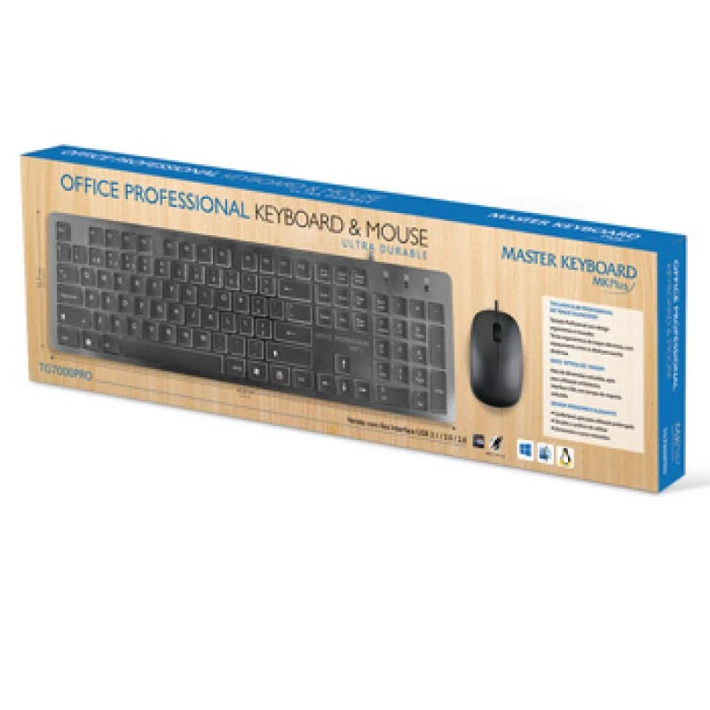 Combo,Kit HAMA KMW,700 Teclado e Rato Wireless, Grey,Black, Teclas  Multimedia, Nano USB , 182677