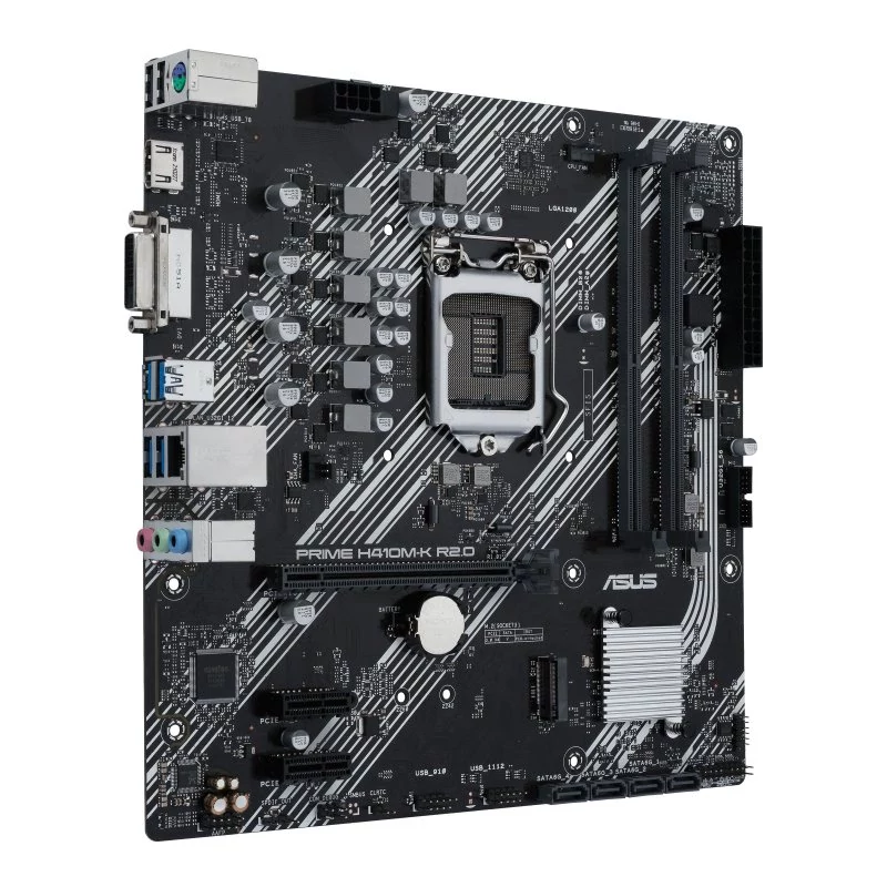 Placa Mãe ASUS Prime H410M-K Socket LGA 1200 / VGA / DDR4 no