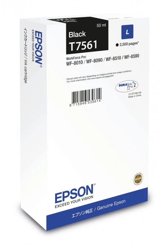 Tinteiro Preto L 2500p WF-8xxx