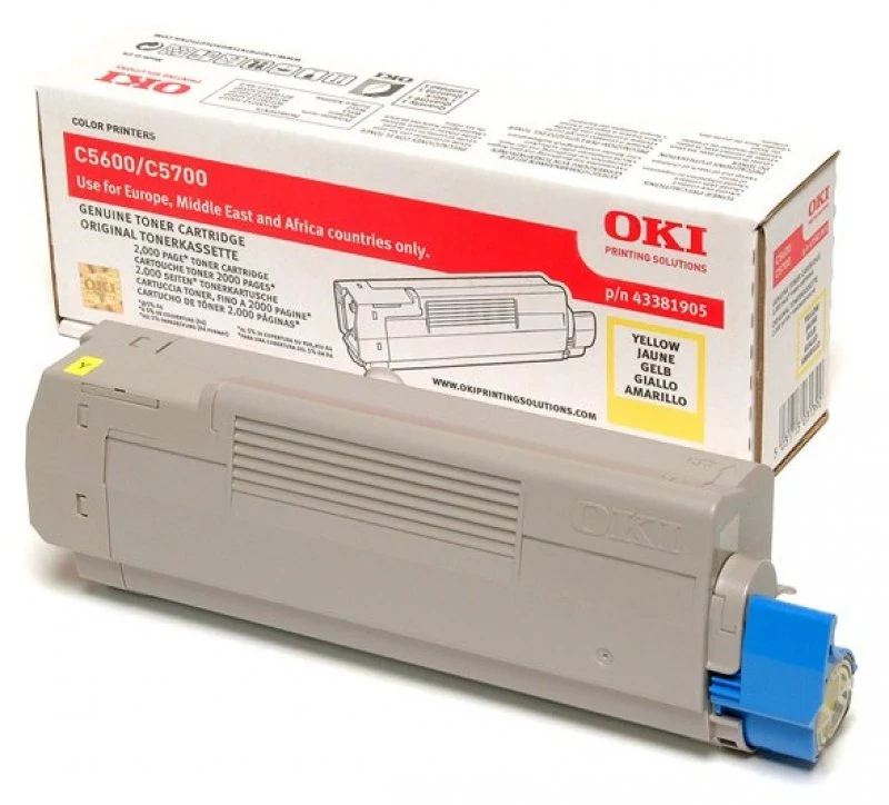 Toner-C5600/C5700-Yellow (2K) - válido até final das unid. pré estabelecidas