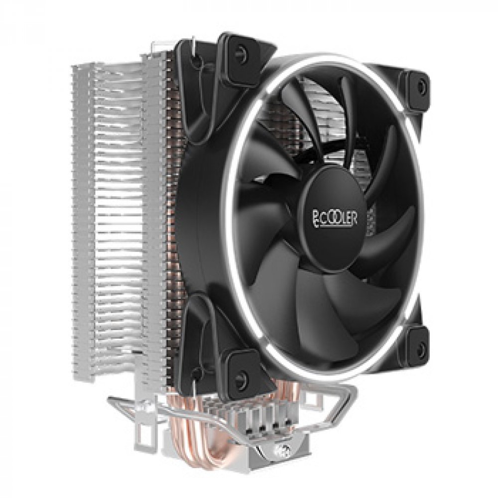 COOLER CPU 3PIPES FAN120 PWM LED BARNCO 124X148X84MM AMD/INTEL/UNIVERSAL GI-X3 PCCOOLER