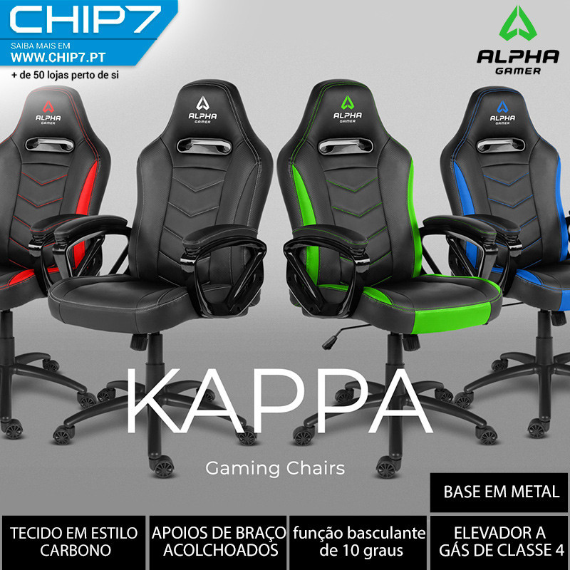 To tell the truth In most cases Goneryl Alpha Gamer Kappa Black / Green - Cadeira gaming