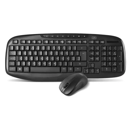 Teclado MARS GAMING MKCLOUDRES (Preto - Wireless)