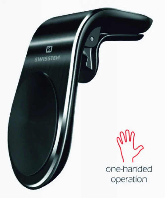 Swissten - Magnetic Car Holder Easy Mount (black)