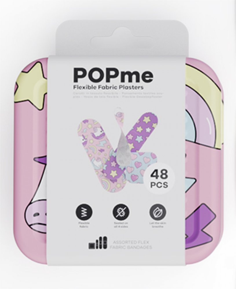 POPme - Pensos rápidos Flexible Fabric 48x (sweet dreams)