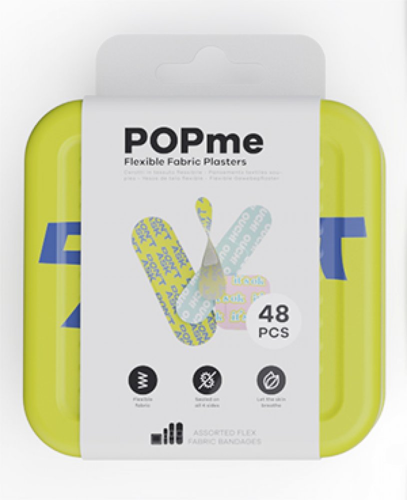 POPme - Pensos rápidos Flexible Fabric 48x (it's OK)