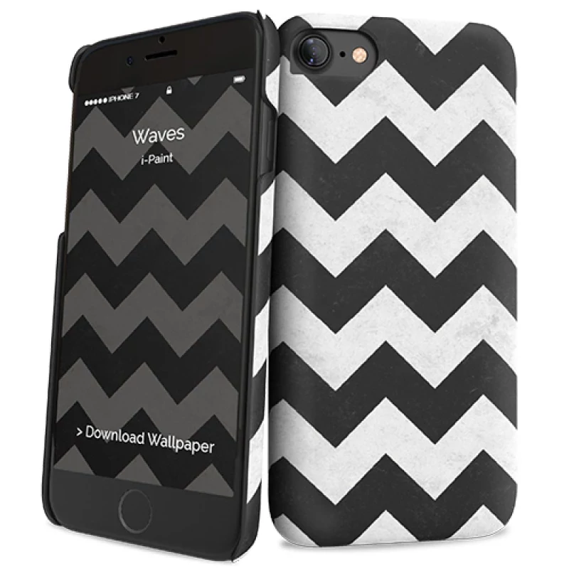 i-Paint - Hard Case iPhone SE/8/7 (waves)