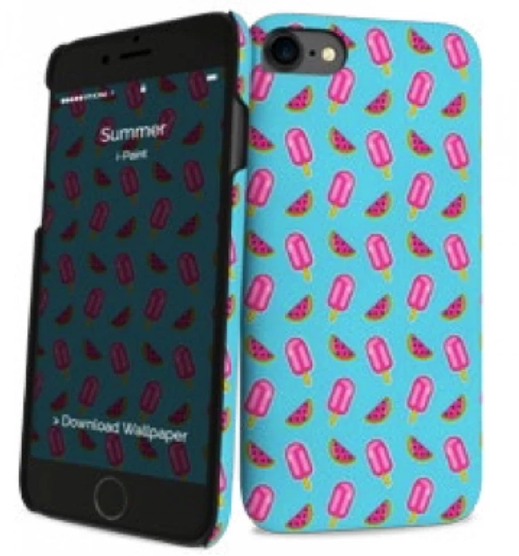 i-Paint - Hard Case iPhone SE/8/7 (summer)
