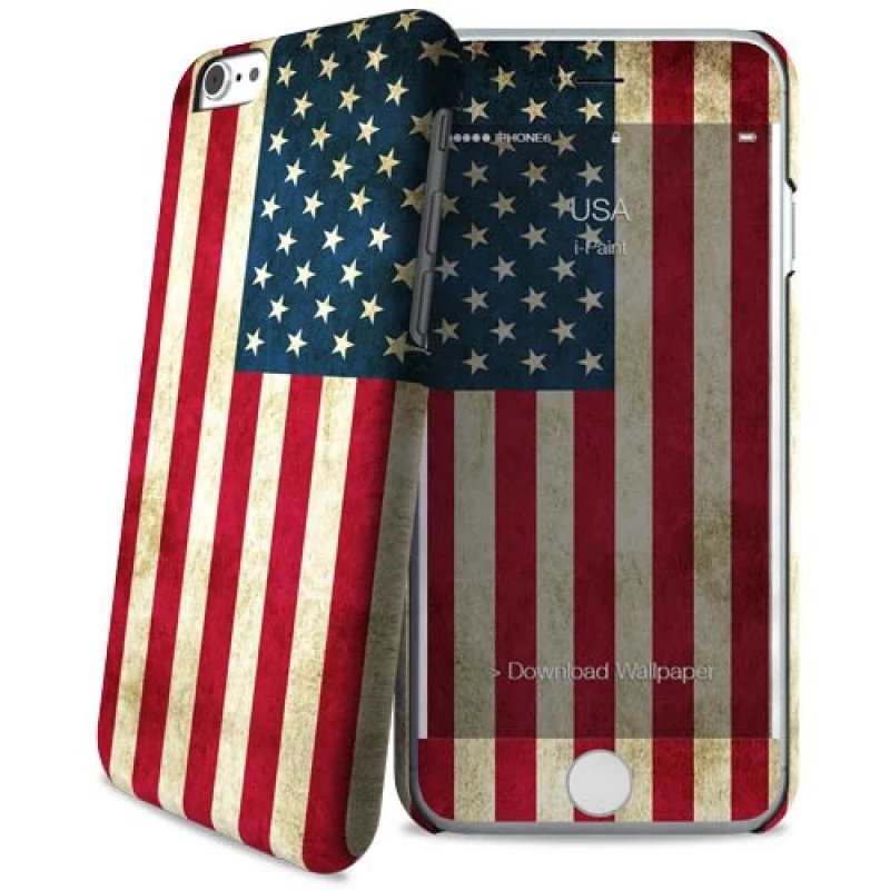 i-Paint - Hard Case+Skin iPhone 6/6s (USA)
