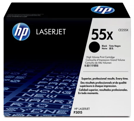 HP 55X - Alto Rendimento - preto - original - LaserJet - cartucho de toner (CE255X) - para LaserJet Enterprise MFP M525, LaserJet Enterprise Flow MFP M525, LaserJet Managed MFP M525