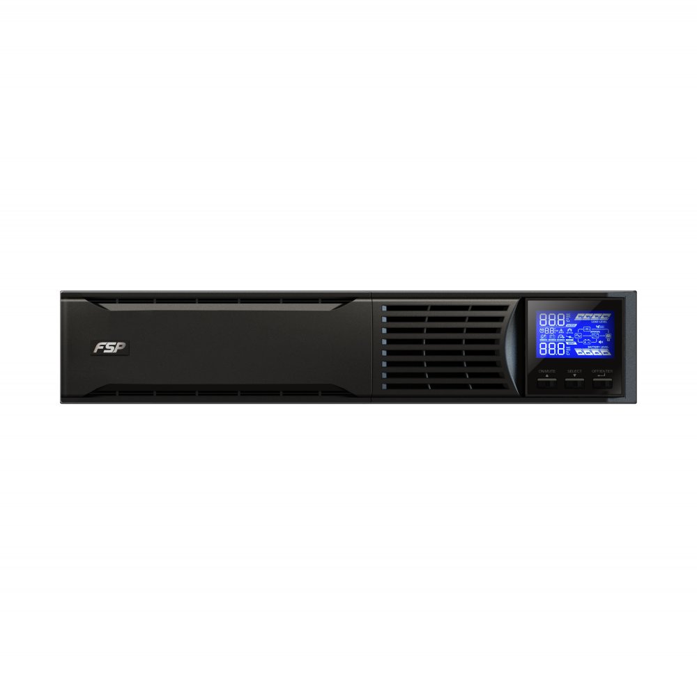 UPS ON LINE 3000VA/2700W 3 TOMADAS SCHUKO 1XUSB 1XRS232 6 BATERIAS DE 12V/9AH MODELO RACK