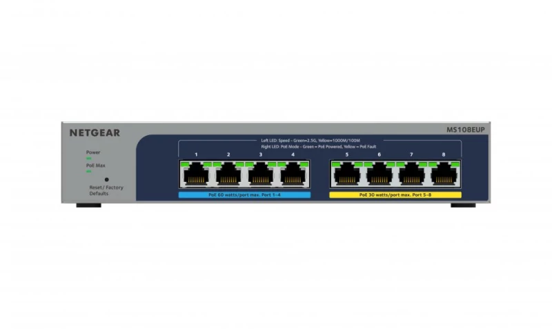 SWITCH ULTRA POE 230W 8 PUERTOS