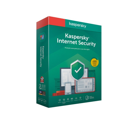 Software Kaspersky Internet Security MD 3 User 1 Ano BOX