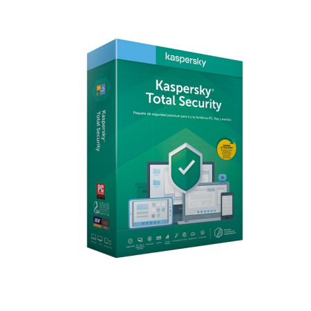 Software Kaspersky Total Security 3 User 1 Ano BOX