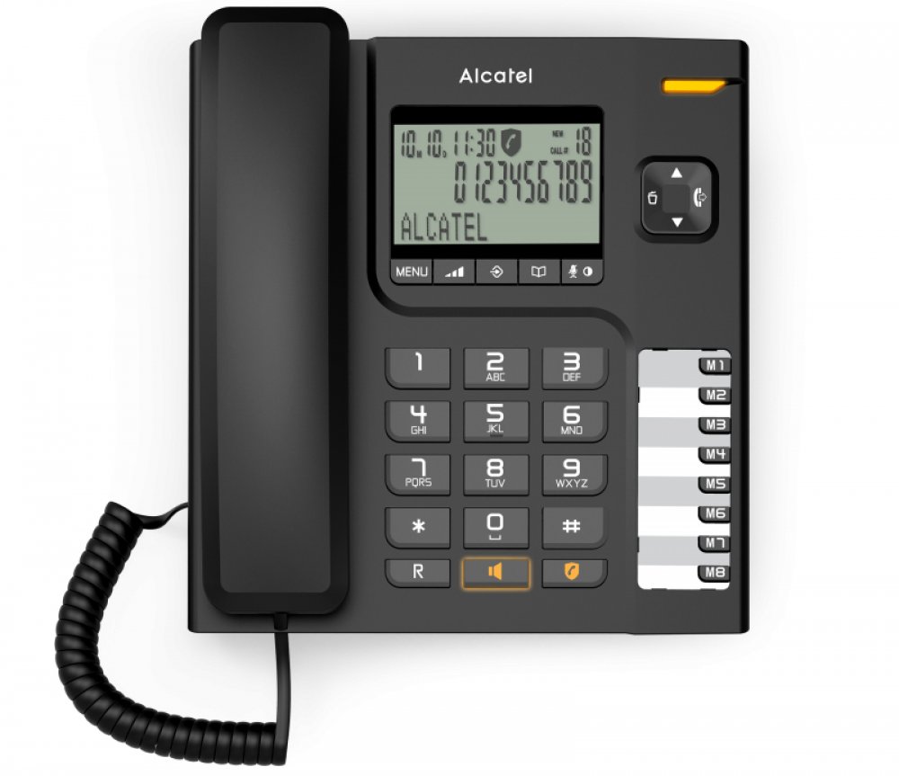 TELEFONO SOBREMESA T78 NEGRO