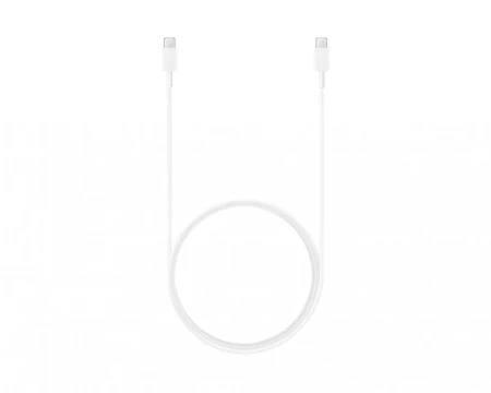 CABLE 1.8M 3A WHITE USB-C-USB-C