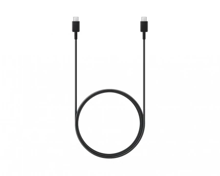 SAMSUNG Cable USB-C to USB-C 3A 15W & 25W 1.8m Black