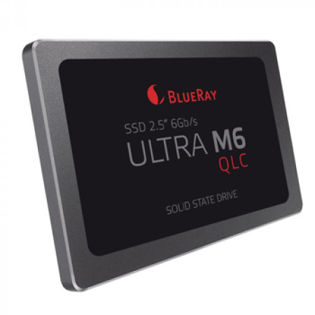SSD 2.5P BLUERAY ULTRA M6 QLC 1TB SATA3 550/500MBPS