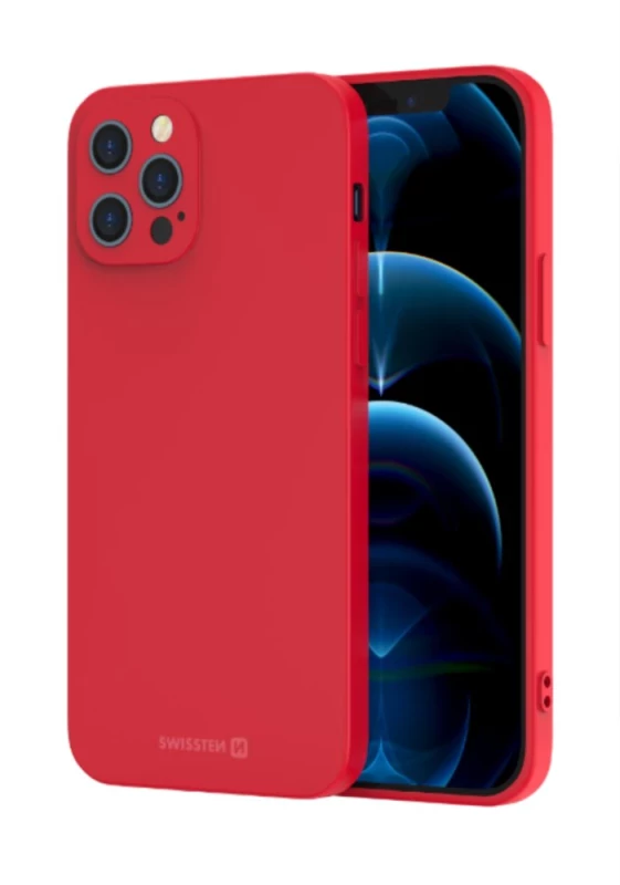 Swissten - Soft Joy iPhone 14 Pro (red)