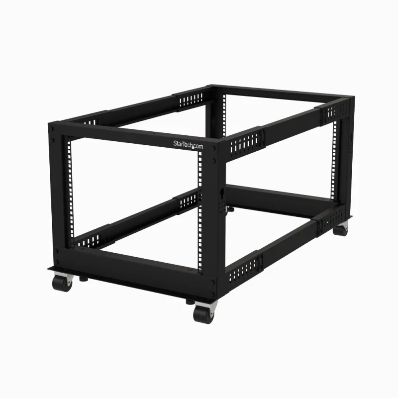Startech Rack de Estrutura Aberta 8U 4 Colunas Ajustável