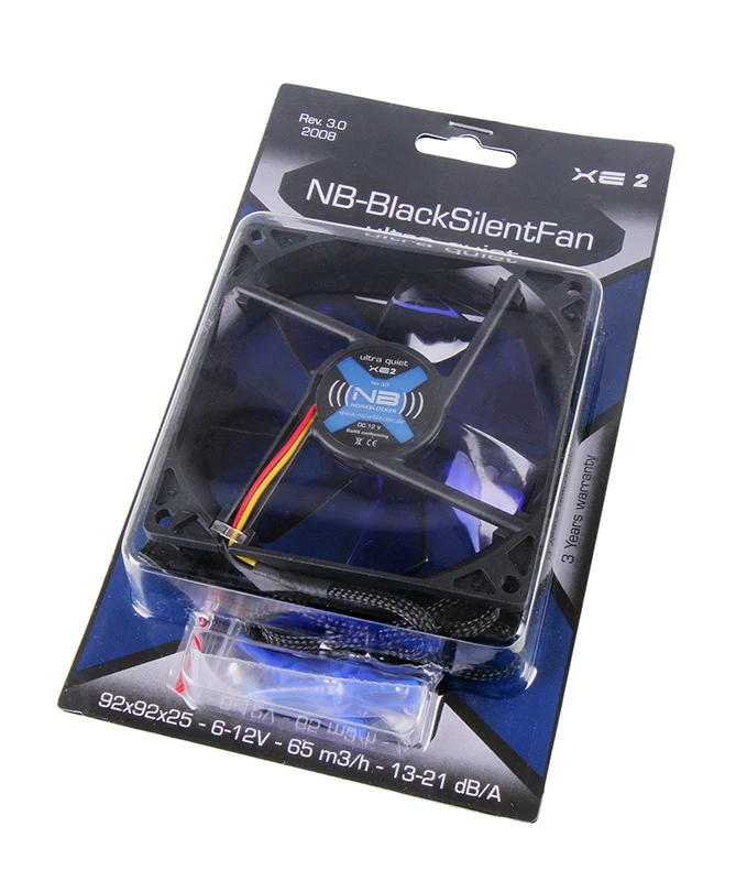 Noiseblocker BlackSilentFan XE2 - Ventilateur Châssis - Aération