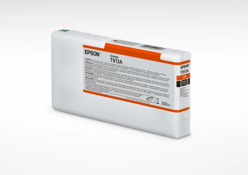 Tinteiro EPSON T913A Laranja 200ml - SureColor SC-P5000