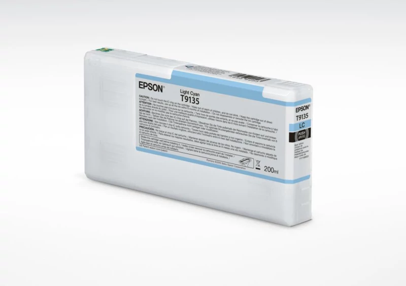Tinteiro EPSON T9135 Ciano Claro 200ml - SureColor SC-P5000