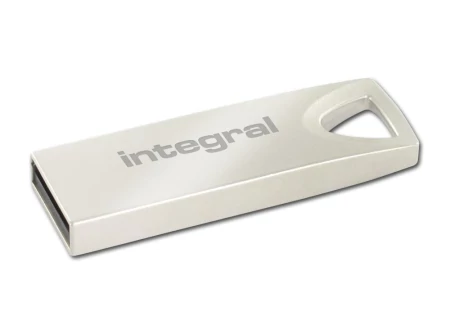 INTEGRAL PEN 32GB USB2.0 DRIVE ARC METAL USB TYPE-A 2.0 PRATEADO