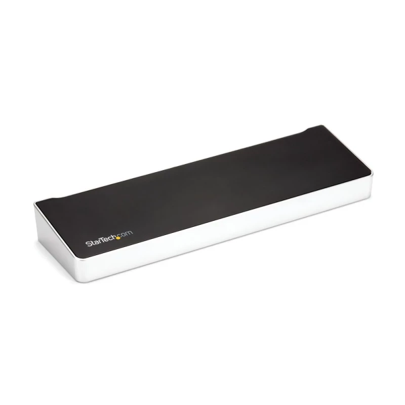 Startech USB-C Dock, 4K Triple Monitor USB Type-C Docking Station with Dual DisplayPort & HDMI, 100W Power Delivery + Charging, USB 3.0/3.1 Gen 1 Hub (1x USB-C + 4x USB-A) w/ Ethernet - 100W PD Laptop Dock (DK30CH2DEPUE) - Estação de engate - USB-C -