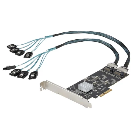 Placa PCIE DE 8 Portas SATA