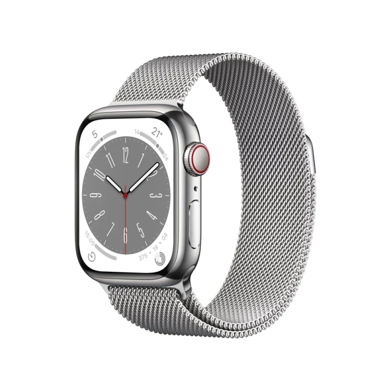 Apple Watch Series 8 GPS 45mm Alumínio com Bracelete desportiva Luz das  Estrelas