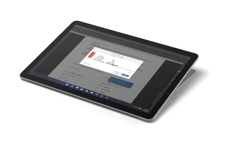 Microsoft Surface Go 3 64 GB 26,7 cm (10.5) Intel® Pentium® Gold 4 GB  Wi-Fi 6 (802.11ax) Windows 10 Pro Platino
