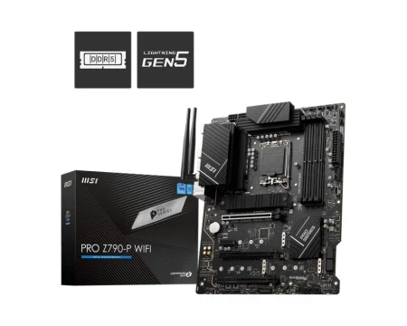 Carte Mère MSI Pro B760-P II - Pour Intel Core 12ème-14ème Gen, DDR5, PCIe 4.0