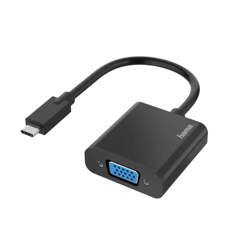 Adaptador HAMA USB-C para VGA Full HD - 200317