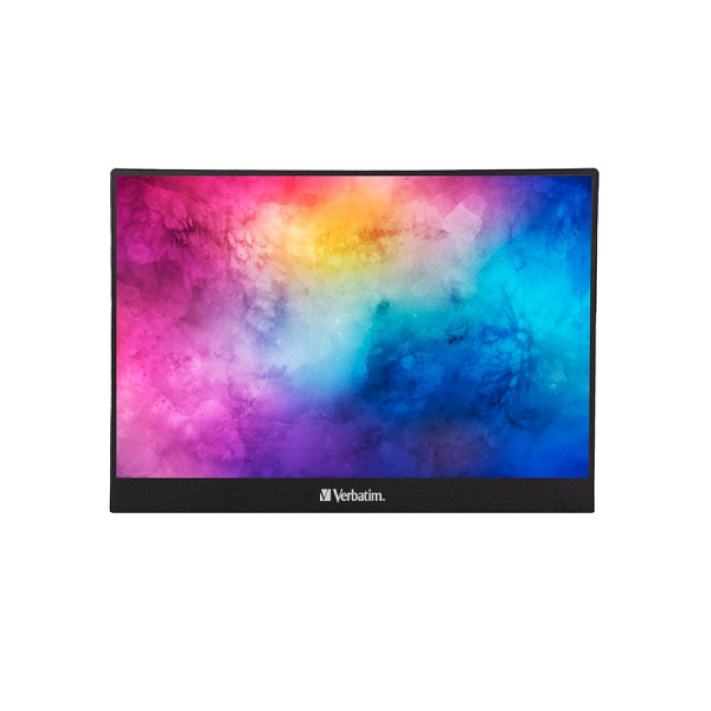 Monitor Portátil Verbatim - 14' Full HD IPS Touch / HDR / Metal - PMT-14