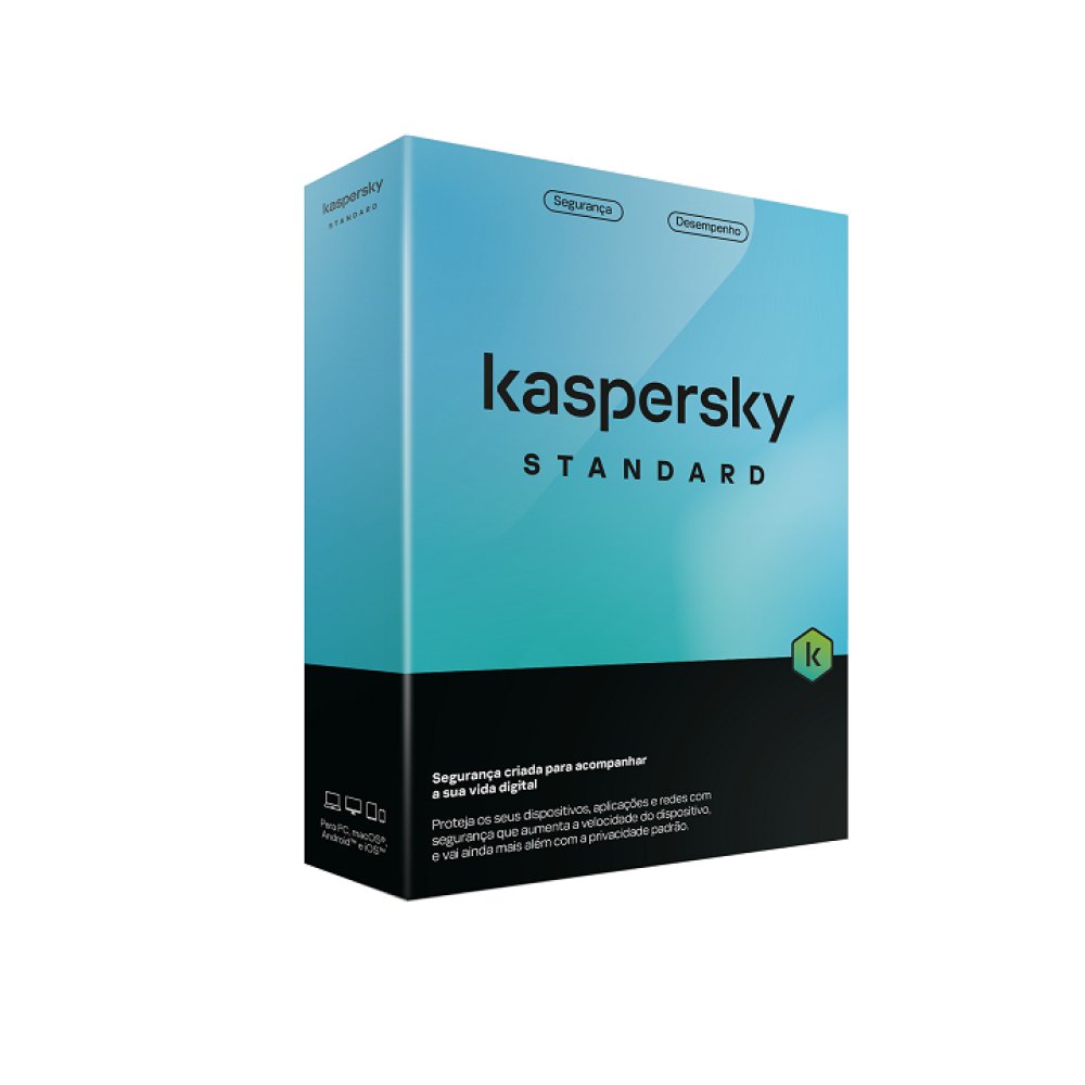Software Kaspersky Standard 10 Dispositivos noCD PT