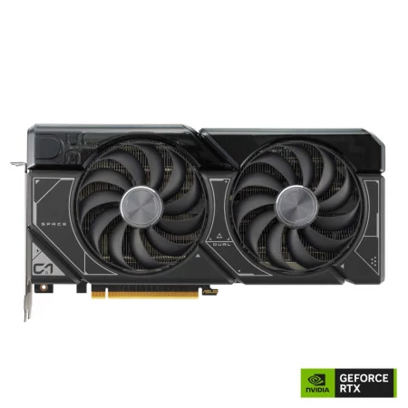 ASUS DUAL GeForce RTX 4070 graphics card front view NVlogo height=