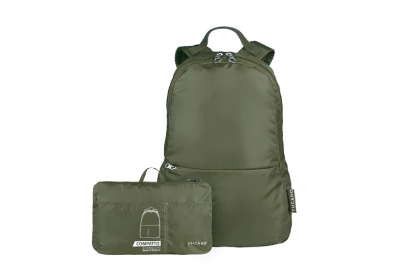 Mochila Tucano - Compatto Eco Backpack (Verde Exército)